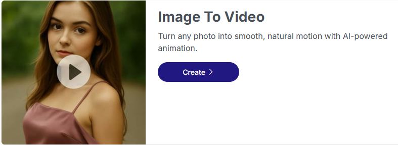 Qfoto image to video